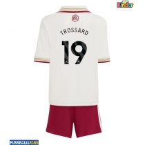 Arsenal Leandro Trossard #19 3rd trikot Kinder 2025-26 Kurzarm (+ Kurze Hosen)